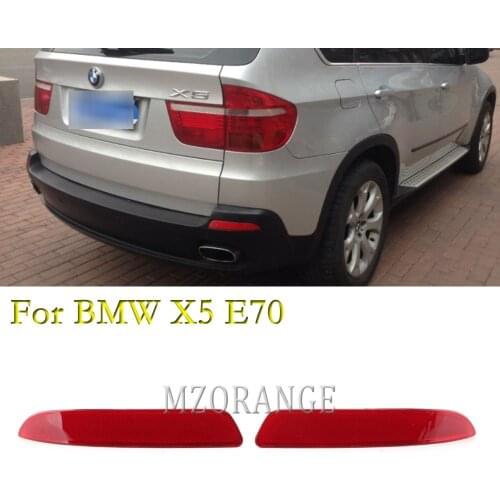 MZORANGE Rear Bumper Reflector Light For BMW E70 2008 2009 2010 2011 2012 Rear Tail light lamp Car Styling