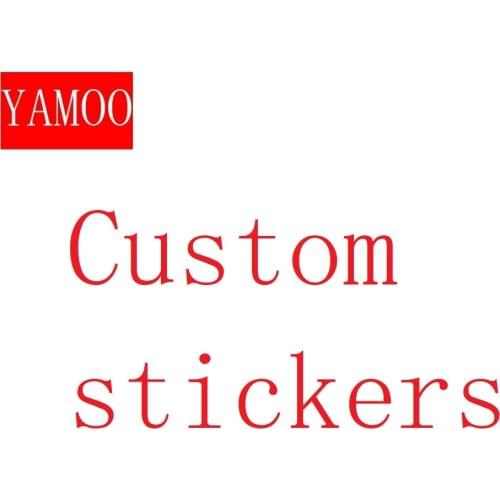 Custom stickers Printed advertising stickers, custom logos, transparent PVC stickers, customized color trademarks