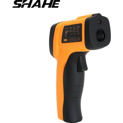 Handheld Digital Infrared Thermometer -50-380°C/-50-550°C Laser Temperature Meter LCD Display Temperature Gun For Industrial