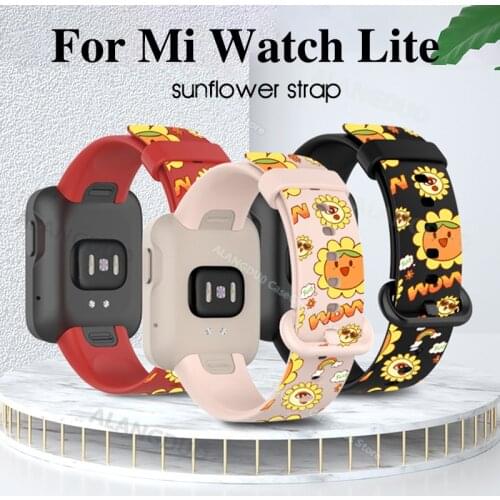 Watchband For Xiaomi Mi Watch Lite Strap Silicone Replacement Sport Correa For Redmi Watch Wrist Strap Smart Watch Accessory