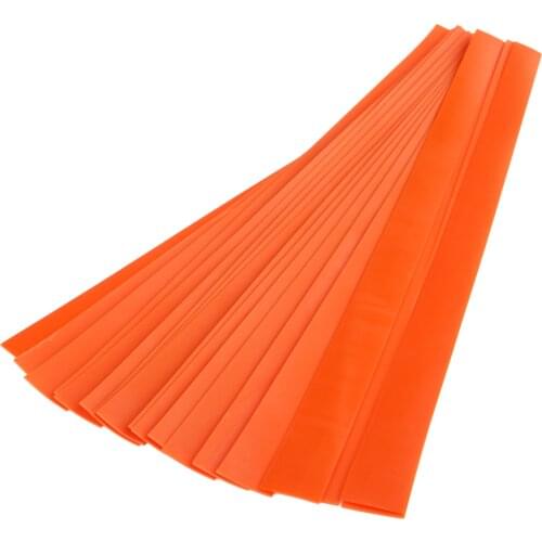 20PCS Thickness Natural Latex Slingshots Flat Elastic Rubber Bands for Hunting Catapult Slingshot Fitness 2.5m 0.6mm/0.7mm/0.8mm