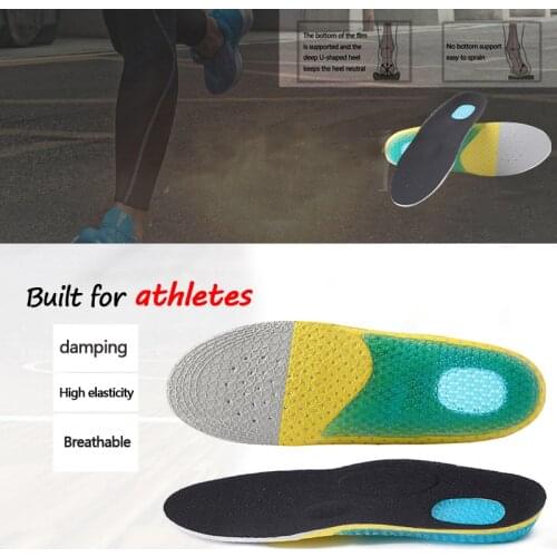 New insole sole mesh breathable mat deodorant running insole men and women orthopedic insole memory foam