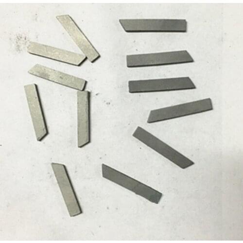 1kg 25x4x1.8mm 22x4x1.8mm cnc carbide welding drilling inserts cutting tool brazed insert carbide tips