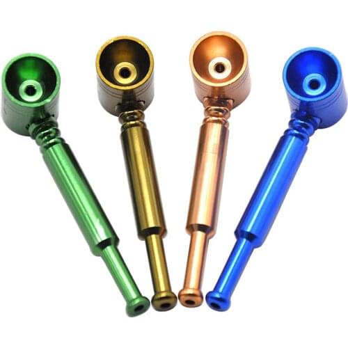 4 colors Tobacco Herb Pipe Cigarette Holder Pipes Narguile Shisha Accessories Creative Tobacco Pipes