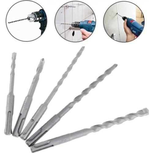 5pcs/lot Diameter 5.5-8mm Round Shank SDS Plus Rotary Hammer Concrete Masonary Drill Bit