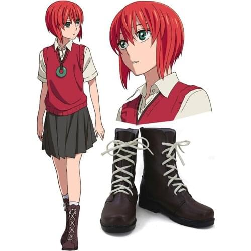 The Ancient Magus' Bride Chise Hatori Cosplay Boots Shoes Custom Made