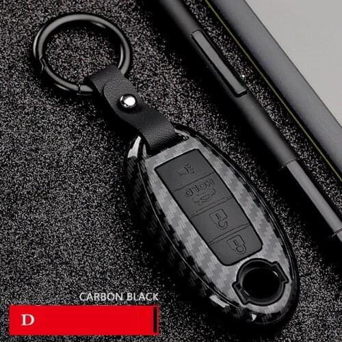 Carbon Fiber Shell Car Remote Key Cover Case For infiniti FX35 FX37 FX50 G25 G35 G37 JX35 M35 M37 M45 Q70