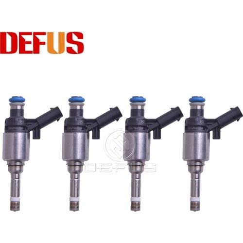 DEFUS 4pcs Bico Fuel Injector Nozzle 06J906036H For AUDI V W SKODA SEAT 1.8L TSI 0 6J9 060 36H Injection Values High Impedance