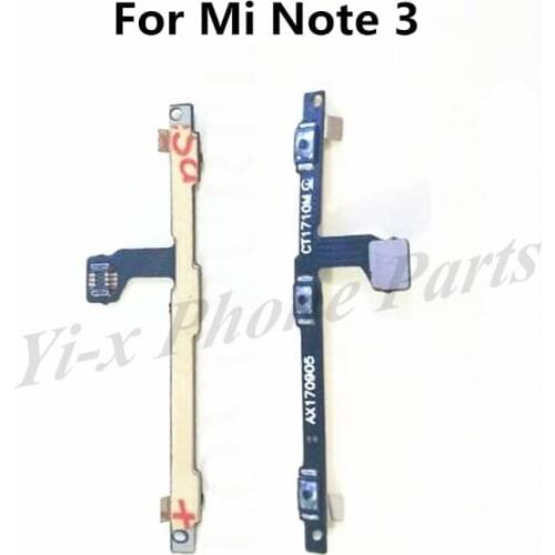 For Xiaomi Note 3 Power On Off Volume On Off Flex Cable For Mi Note3 Replacement Parts