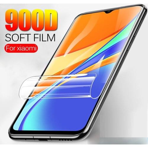 HD Hydrogel Film For Xiaomi Redmi 9 9A 9C 8 8A 7 7A Screen Protector Glass For Redmi 10X Note 8 8T 7 9S 9 Pro Max