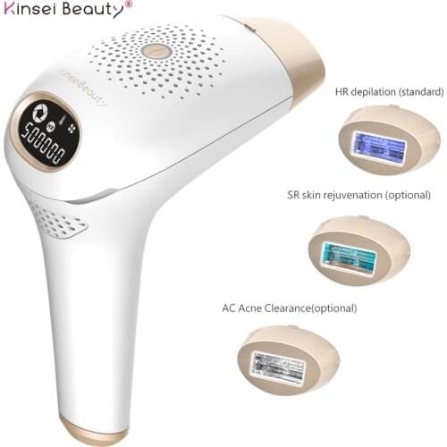 2in1 Ipl Ontharing Epilator Ontharing Laser Epilator Lcd Display Machine Laser Permanente Bikini Trimmer Elektrische Depilador
