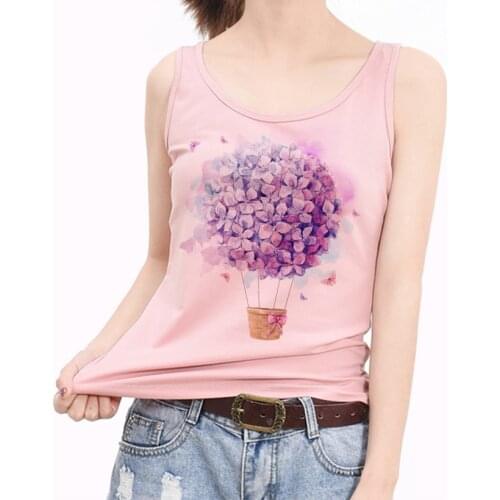Summer Camisoles Sexy Vest Tank Tops Women Fashion Female T-Shirts Top Flowers Print Harajuku Casual Sleeveless Ropa Mujer