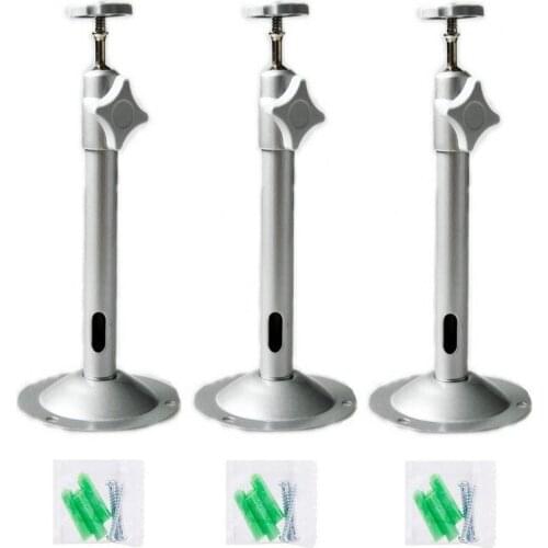 Metal Security Camera Wall Mount, COSOOS 3 Pack 3-axis 2-7 inch Aluminum Adjust