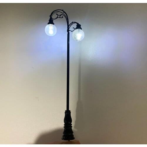 HO Scale Model trains Railway park garden Street Light 3V Lamppost Lamps/Model Park Lamps/Train Layout Model Park Scenery