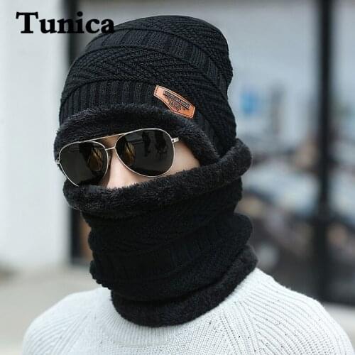 Fashion autumn winter wool hats mens outdoor riding plus velvet warm knitted hat womens cold-proof caps Windshield cap
