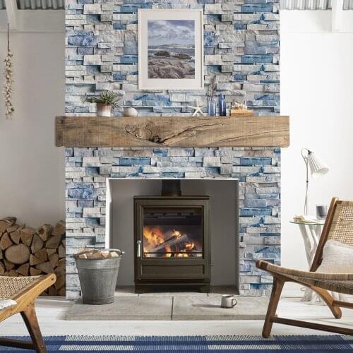 Sticker kitchen oil-proof creative stone grain multifunctional wall stickers staircase wall cabinet desktop renovation