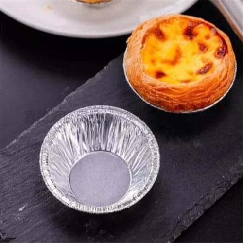 Disposable Tin Cups Aluminum Abrasive Tools For Roasted Egg Tarts