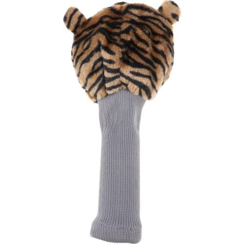 Authentic Tiger Golf Fairway Woods Headcover Large Plush No.3 5 Head Cover