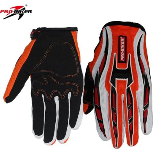 PRO-BIKER Motorcycle Gloves Luvas Moto Full Finger Bike Men Cycling Guantes In Summer C-01E ,Free Shipping