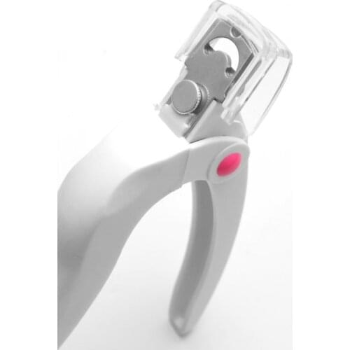 Professional Nail Art Clipper Cutter UV Gel False Nail Tips Edge Cutters Stainless Steel U One Word Clippers Manicure Tool