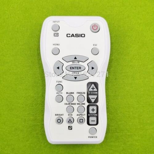 Remote control for casio XJ-H2600/XJ-H2650 XJ-H1600/XJ-H1650 XJ-H1700/XJ-H1750 XJ-ST145 XJ-ST155 projector