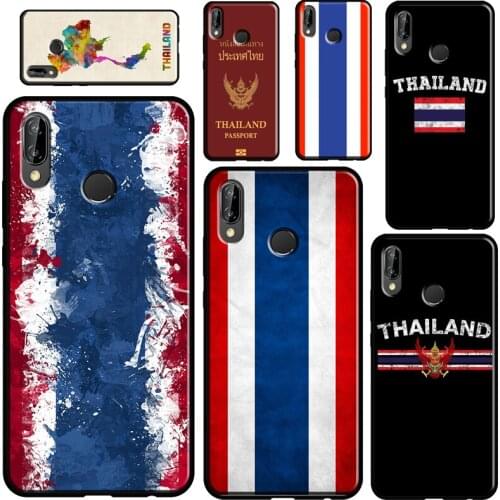 Thailand Flag Map For Huawei P20 P40 P30 Pro Mate 20 Lite Nova 5T P Smart 2019 2021 Case For Honor 10i 9X 8X