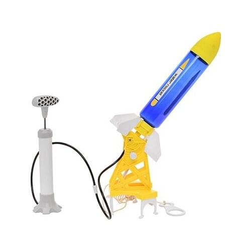 Water rocket aerodynamic childrens science experiment set toy puzzle technology launching device