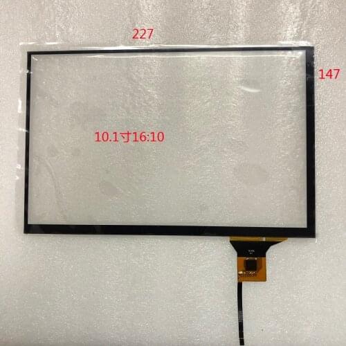 10.1 inch 227mm*147mm Raspberry Pi Capacitive Screen Tablet PC Navigation Digitizer Touch Screen Panel Glass I2C Driver Board