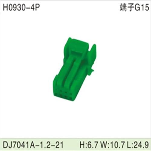 Free shipping 500pcs DJ7041A-1.2-21 4Pin 1.2mm AMP Car Electrical Wire Connectors for VW,BMW,Audi,Toyota,NISSAN AND other