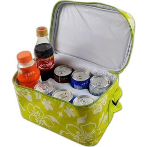 Large ice pack cooler bag picnic bag lunch bag bottle bag thicker section