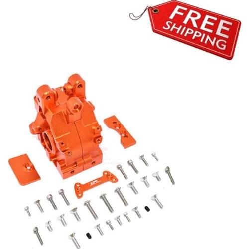 Aluminum CNC alloy front/rear gearbox transmission case for ARRMA 1/5 KRATON 8S ARA110002T1/ARA110002T2 1pc