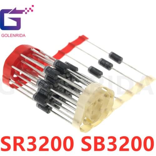 10PCS SR3200 SB3200 3A 200V Schottky Diode
