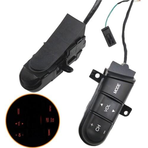 For Honda CIVIC HYBRID MX SEDAN EX EX-L 5 Steering Wheel Audio Control Switch/Button With Orange Light 36670-SNA-A12