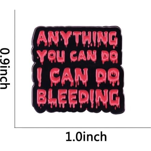 Period positive pride blood drop enamel pin a perfect gift for the menstruators in your life or yourself