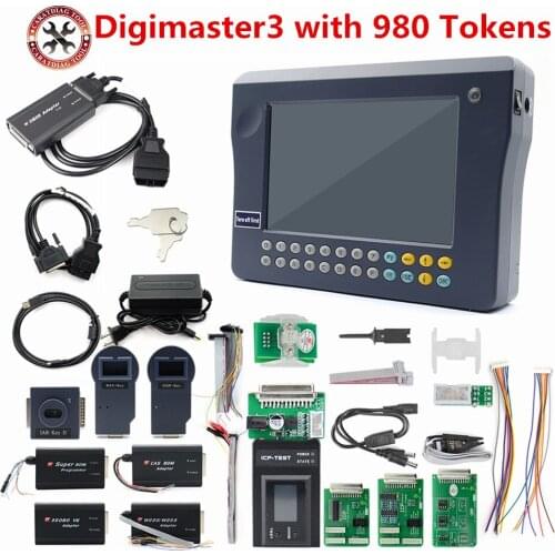 2021 Original Digimaster 3 Diagnostic Tool Master 980 Tokens/No Token Limitation digimaster3 for Auto Key/Audio/Airbag/ECU/Pin