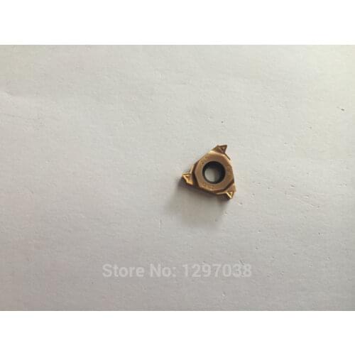 10pcs Tungsten Carbide outside Threading 16ERISO2.50A-RS400 Inserts,apply to Cutting Stainless steel materia