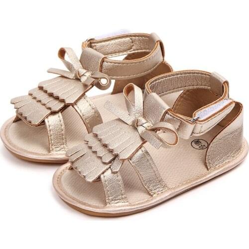 Fringe Shoes Princess Baby Girls Shoes PU Leather Non-slip Footwear Crib Shoes Newborn Girl First Walkers