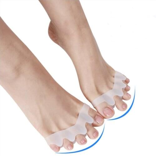 Toe Separator Correction Foot Bone Orthotic Device Feet Care 5 Toes Brace Hallux Valgus Correction Overlapping Hammer