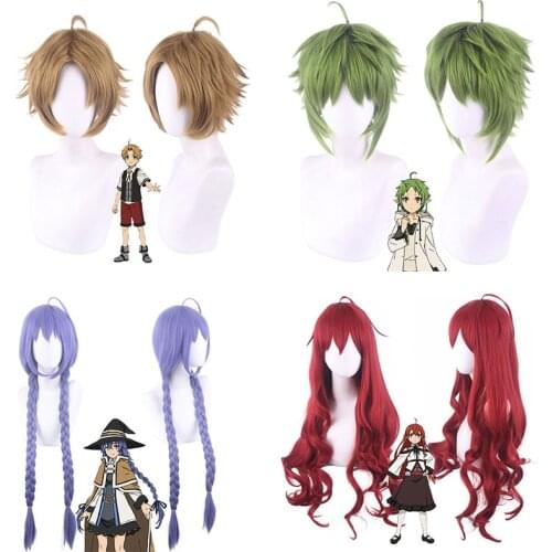 Anime PRESALE Sylphiette Greyrat Cosplay Wig Jobless Reincarnation Mushoku Tensei wig Eris Boreas Greyrat Rudeus Synthetic hair