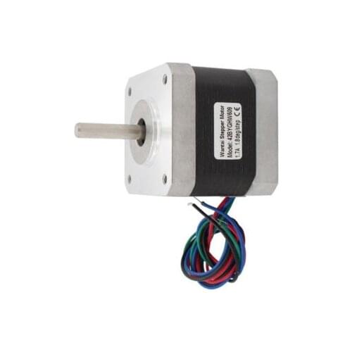 4-lead Nema 17 stepper motor 42BYGHW609 with 4000g.cm 56oz-in holding torque NEW ss