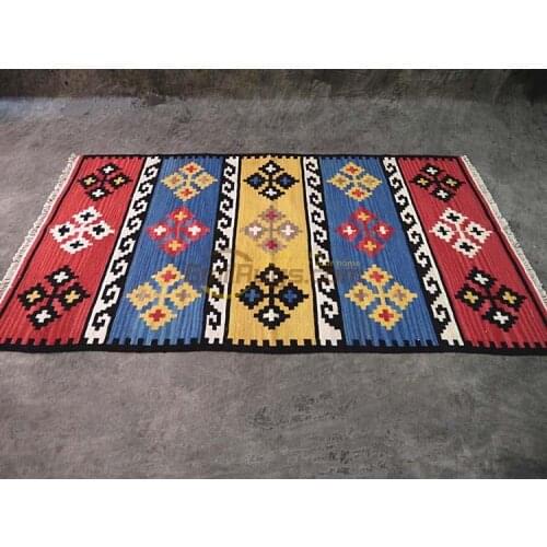 Style hand woven Japanese wool carpet carpet kilrim Kilim / /95*155cm gc137-12yg4