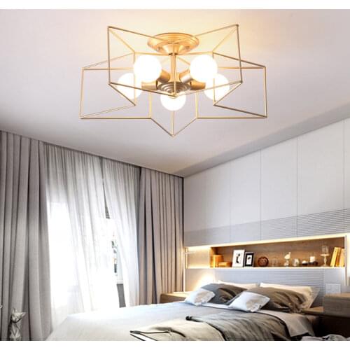 Nordic Modern Minimalist Bedroom Restaurant Cafe Ceiling Lamp Home Creative Room Led Ceiling Home Lamp