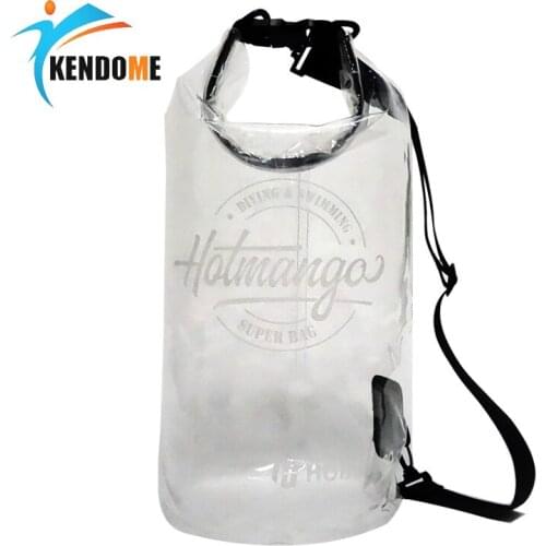 Waterproof Case Bag for Swimming Transparent Beach Bags and Summer Equipment for Underwater Backpack Diving Accessories X005