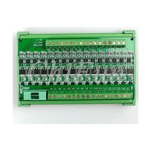 1pcs 16 way PLC amplifier board isolation board protection plate input NPN output NPN