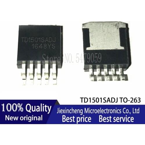 5PCS TD1501SADJ TD1501S TD1501S50 TD1501S-50 TD1501S5.0 TD1501 TD1501S-12 TD1501S12 TO-263-5 New original