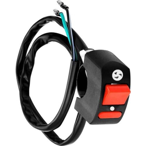 80% Hot Sale Motorcycle Handlebar Fog Light Button Switch ON-OFF LED Head Lamp Angel Eyes