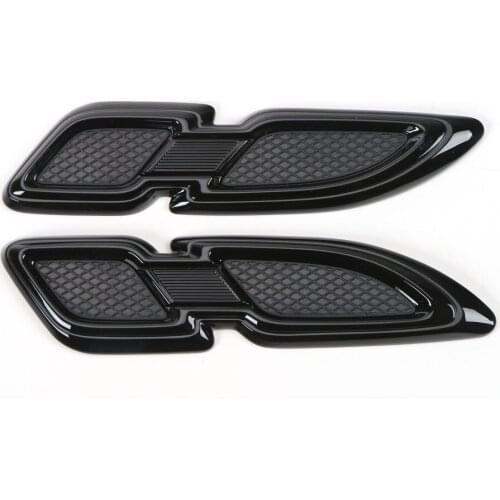 Auto ABS Air Flow Hood Side Body Intake Vent Cover Trim Frame Decoration For Wrangler Rand Rover Sport Compass Patriot 2000-2017