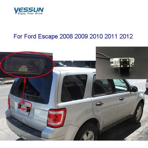 Yessun car accessories Rear View Camera For Ford Escape 2008 2009 2010 2011 2012 CCD camera /license plate Camera or Bracket
