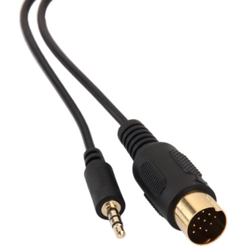 Car Stereo Connector Radio CD Changer Port To 3.5mm Aux Cable
