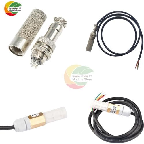 SHT10 SHT20 Sensor Probe Soil Temperature Humidity Sensor Agricultural Greenhouse Soil Moisture Sensor Dustproof Sensor Shell